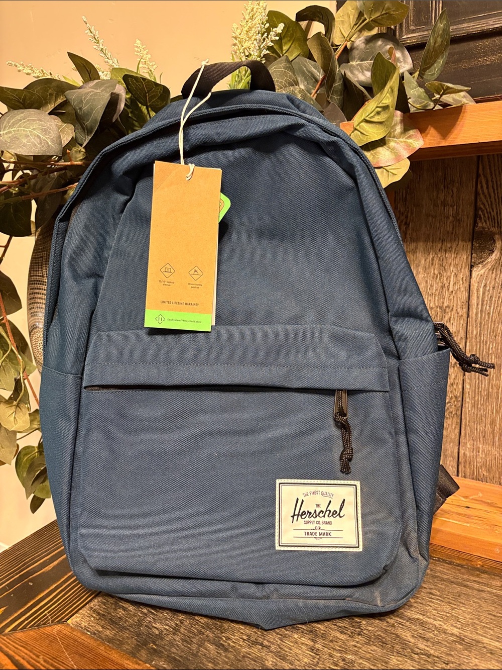 NWT Herschel Supply Company Navy Blue Everyday Backpack